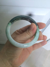 Load image into Gallery viewer, 51 mm Certified Type A 100% Natural fresh sunny green/white Jadeite Jade AX11-1655