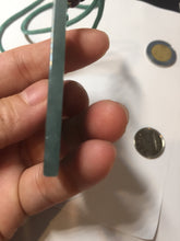 Load image into Gallery viewer, 100% Natural type A green/blue/gray Guatemala jadeite Jade shadow carving buddha pendant necklace BP114