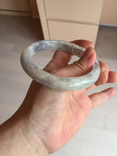 Load image into Gallery viewer, 61.5mm Certified Type A 100% Natural white/light purple/green Jadeite Jade bangle BF108-1925
