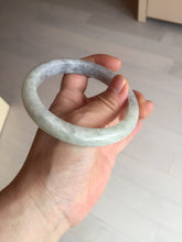 Load image into Gallery viewer, 61.5mm Certified Type A 100% Natural white/light purple/green Jadeite Jade bangle BF120-1933