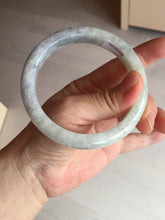 Load image into Gallery viewer, 61.5mm Certified Type A 100% Natural white/light purple/green Jadeite Jade bangle BF120-1933