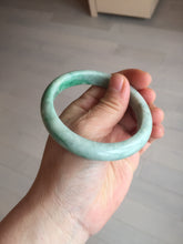 Load image into Gallery viewer, 57mm Certified Type A 100% Natural sunny green yellow Jadeite Jade bangle BS27-4418