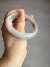 Load image into Gallery viewer, 57.5mm Certified Type A 100% Natural icy watery white purple black brown Jadeite Jade bangle BL73-7043