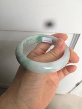 Load image into Gallery viewer, 56.4mm certificated Type A 100% Natural sunny green Jadeite Jade bangle Z129-2352