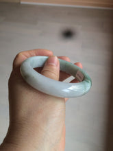 Load image into Gallery viewer, 56.4mm certificated Type A 100% Natural sunny green Jadeite Jade bangle Z128-2357