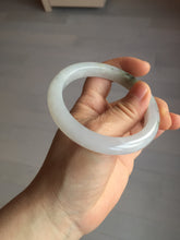 Load image into Gallery viewer, 57.2mm Certified Type A 100% Natural icy watery white purple black brown Jadeite Jade bangle BL72-7066