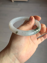 Load image into Gallery viewer, 57.2mm Certified Type A 100% Natural icy watery white purple black brown Jadeite Jade bangle BL72-7066