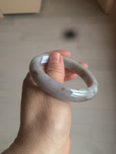 Load image into Gallery viewer, 57.7mm certified Type A 100% Natural red//brown/purple/gray Jadeite Jade bangle BG12-0311