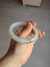 Load image into Gallery viewer, 57.2mm Certified Type A 100% Natural icy watery white purple black brown Jadeite Jade bangle BL72-7066