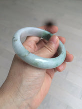 Load image into Gallery viewer, 56.4mm certificated Type A 100% Natural sunny green Jadeite Jade bangle Z128-2357