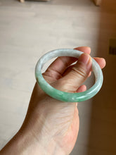 Load image into Gallery viewer, 56.9mm certified 100% natural Type A sunny green jadeite jade bangle L150-5348