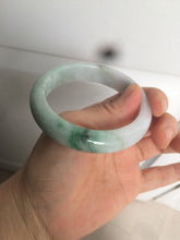 Load image into Gallery viewer, 56.4mm certificated Type A 100% Natural sunny green Jadeite Jade bangle Z128-2357