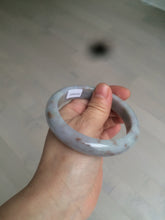 Load image into Gallery viewer, 57.7mm certified Type A 100% Natural red//brown/purple/gray Jadeite Jade bangle BG12-0311