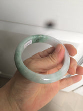 Load image into Gallery viewer, 56.4mm certificated Type A 100% Natural sunny green Jadeite Jade bangle Z128-2357