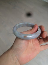 Load image into Gallery viewer, 57.7mm certified Type A 100% Natural red//brown/purple/gray Jadeite Jade bangle BG12-0311