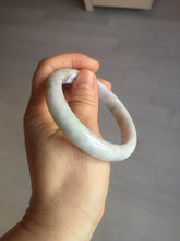 Load image into Gallery viewer, 56.6mm certificated Type A 100% Natural green purple white Jadeite Jade bangle BL67-6247