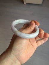 Load image into Gallery viewer, 56.6mm certificated Type A 100% Natural green purple white Jadeite Jade bangle BL67-6247