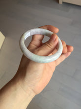 Load image into Gallery viewer, 56.6mm certificated Type A 100% Natural green purple white Jadeite Jade bangle BL67-6247