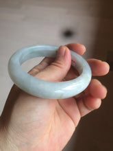 Load image into Gallery viewer, 54.8mm certified type A 100% Natural icy watery green/white/brown  jadeite jade bangle Z126-4403