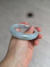 Load image into Gallery viewer, 54.8mm certified type A 100% Natural icy watery green/white/brown  jadeite jade bangle Z126-4403