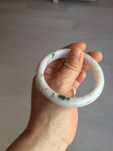 Load image into Gallery viewer, 56.4 mm certificated Type A 100% Natural green purple white Jadeite Jade bangle BL65-6232