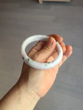 Load image into Gallery viewer, 56.4 mm certificated Type A 100% Natural green purple white Jadeite Jade bangle BL65-6232