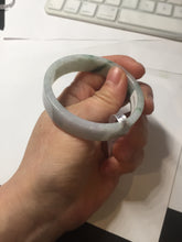 Load image into Gallery viewer, 51.8mm Certified type A 100% Natural green/purple Jadeite Jade square bangle F111-7277