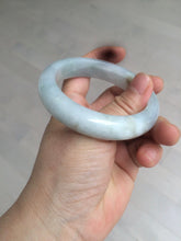 Load image into Gallery viewer, 54.8mm certified type A 100% Natural icy watery green/white/brown  jadeite jade bangle Z126-4403