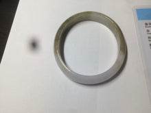 Load image into Gallery viewer, 50mm Certified Type A 100% Natural green brown black purple  oval Jadeite Jade bangle AX60-7545