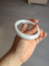 Load image into Gallery viewer, 56.4 mm certificated Type A 100% Natural green purple white Jadeite Jade bangle BL65-6232