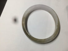 Load image into Gallery viewer, 50mm Certified Type A 100% Natural green brown black purple  oval Jadeite Jade bangle AX60-7545