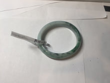 Load image into Gallery viewer, 52.5mm Certificated Type A100% sunny green/dark green Jadeite Jade bangle F06-5007