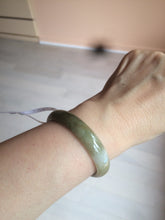 Load image into Gallery viewer, 50mm Certified Type A 100% Natural green brown black purple  oval Jadeite Jade bangle AX60-7545