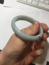 Load image into Gallery viewer, 52.5mm Certificated Type A100% sunny green/dark green Jadeite Jade bangle F06-5007