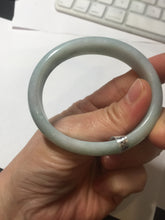 Load image into Gallery viewer, 52.5mm Certificated Type A100% sunny green/dark green Jadeite Jade bangle F06-5007