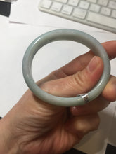 Load image into Gallery viewer, 52.5mm Certificated Type A100% sunny green/dark green Jadeite Jade bangle F06-5007