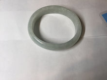 Load image into Gallery viewer, 51mm Certified Type A 100% Natural icy light green oval jadeite jade bangle BK94-7735