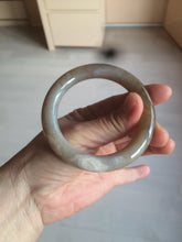 Load image into Gallery viewer, 52.5mm 100% natural beige pink gray round cut Coral Jade (珊瑚玉) bangle SY45