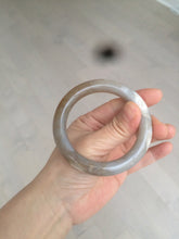 Load image into Gallery viewer, 52.5mm 100% natural beige pink gray round cut Coral Jade (珊瑚玉) bangle SY45