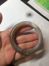 Load image into Gallery viewer, 52.5mm 100% natural beige pink gray round cut Coral Jade (珊瑚玉) bangle SY45