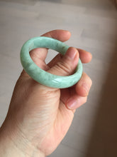 Load image into Gallery viewer, 50.5mm certified 100% natural Type A sunny green oval jadeite jade bangle PC21-0169