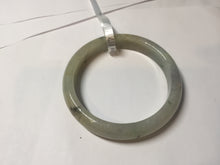 Load image into Gallery viewer, 53.8mm certified Type A 100% Natural icy light green/yellow/purple Jadeite Jade bangle F100-3517