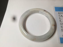 Load image into Gallery viewer, 56.8mm certified 100% natural type A light green/white/red  jadeite jade bangle AR81-4080