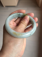 Load image into Gallery viewer, 57.5mm certified Type A 100% Natural dark green/brown/yellow Jadeite Jade bangle D142-4073