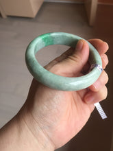 Load image into Gallery viewer, 56mm Certified Type A 100% Natural sunny green Jadeite Jade bangle AU8-4428