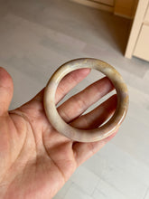 Load image into Gallery viewer, 53.8mm 100% natural beige yellow pink purple round cut a taste of the tropical Coral Jade (珊瑚玉) bangle SY22