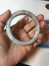 Load image into Gallery viewer, 56.4 mm certificated Type A 100% Natural green purple yellow Jadeite Jade bangle BL64-6220