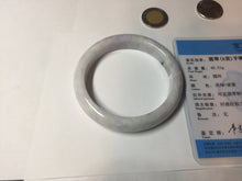 Load image into Gallery viewer, 56.4 mm certificated Type A 100% Natural green purple white Jadeite Jade bangle BL65-6232