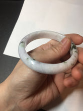 Load image into Gallery viewer, 56.4 mm certificated Type A 100% Natural green purple white Jadeite Jade bangle BL65-6232