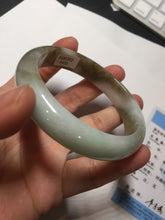Load image into Gallery viewer, 59.2mm certified Type A 100% Natural green brown pink Jadeite Jade bangle BL120-9433